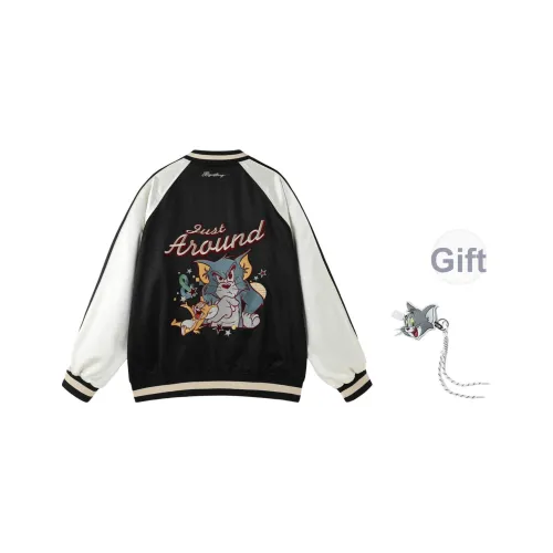 BJHG x Tom and Jerry Совместный бренд Модель Куртки и Пальто Унисекс