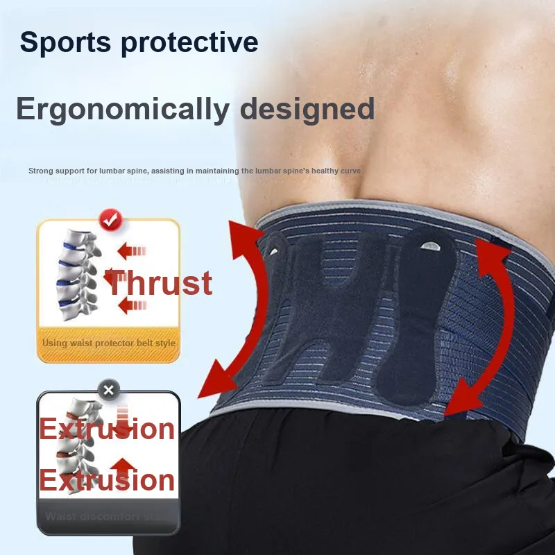 NAILEKESI Back Support Braces Rehabilitation 1 Pack Unisex-1