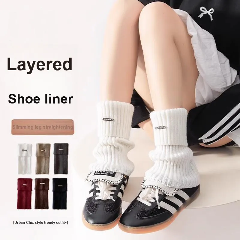 Caramella Mid Calf Socks Women's Shopping Bag Combo Set-2