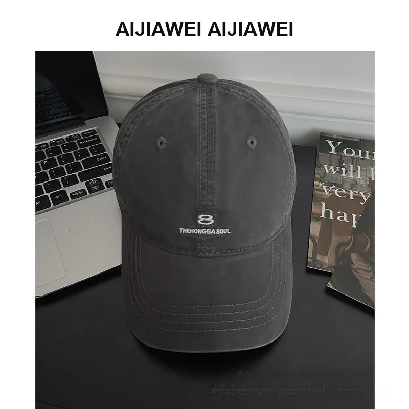 Yi Bu Kang Cotton Baseball Caps Unisex-9
