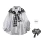 Black White Stripes+Black White Shawl