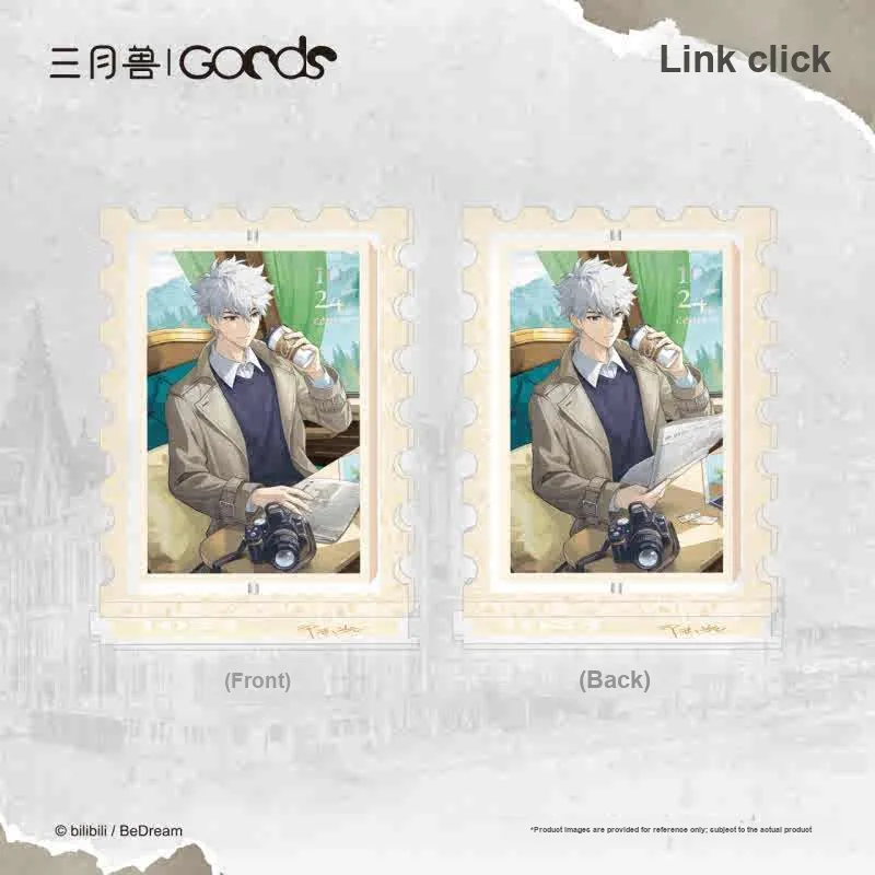March·Monster x Time Agents Cheng Xiaoshi & Lu Guang Yingdu Letter Acrylic Stands-3