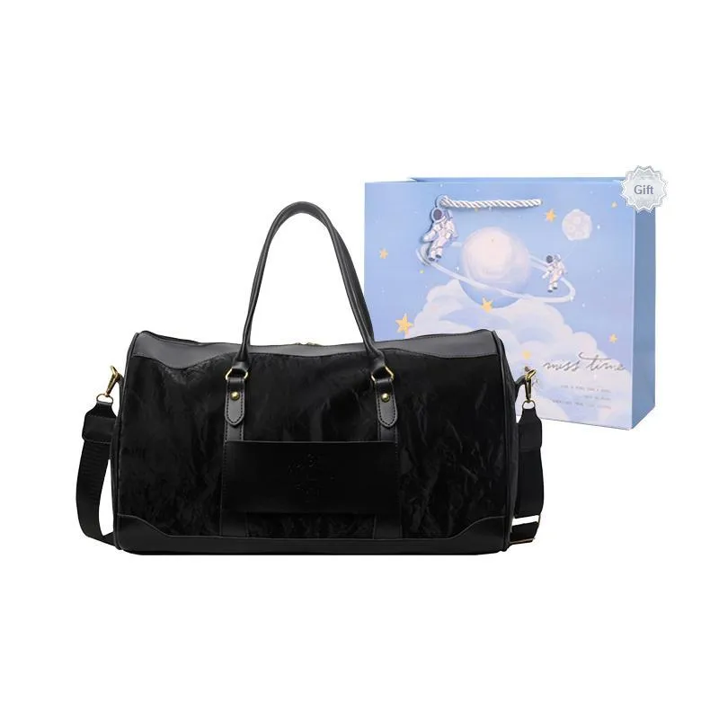 Duoluplo Doron Paul PU Carry on Bag Travel Bag Women's
