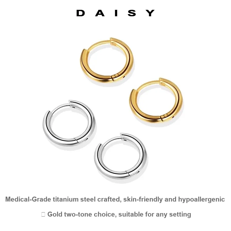 Daisy Dream Steel Earrings Unisex-4