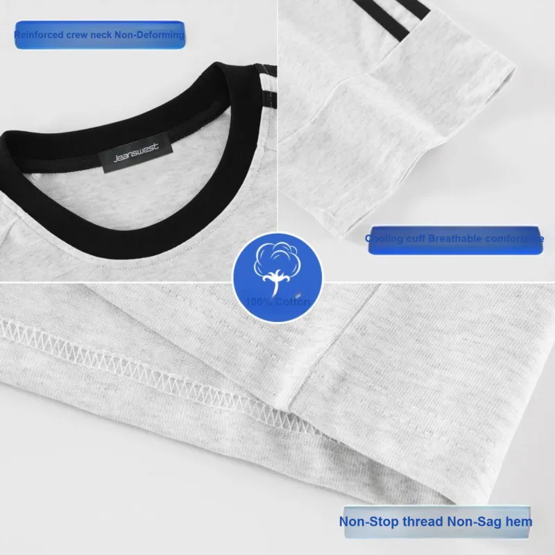 JEANSWEST T Shirts Unisex-11