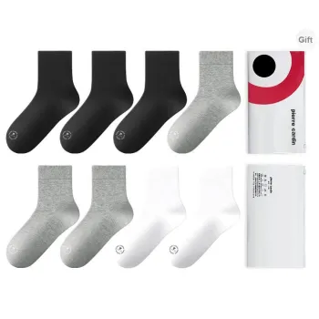 PIERRE CARDIN Mid Calf Socks Women's 8 Pack