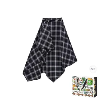 HAPG Casual Long Skirts Women's Black Shopping Bag
