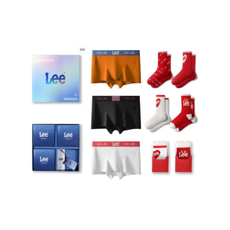 Lee Underpants Men's Combo Set Gift Box Set-0