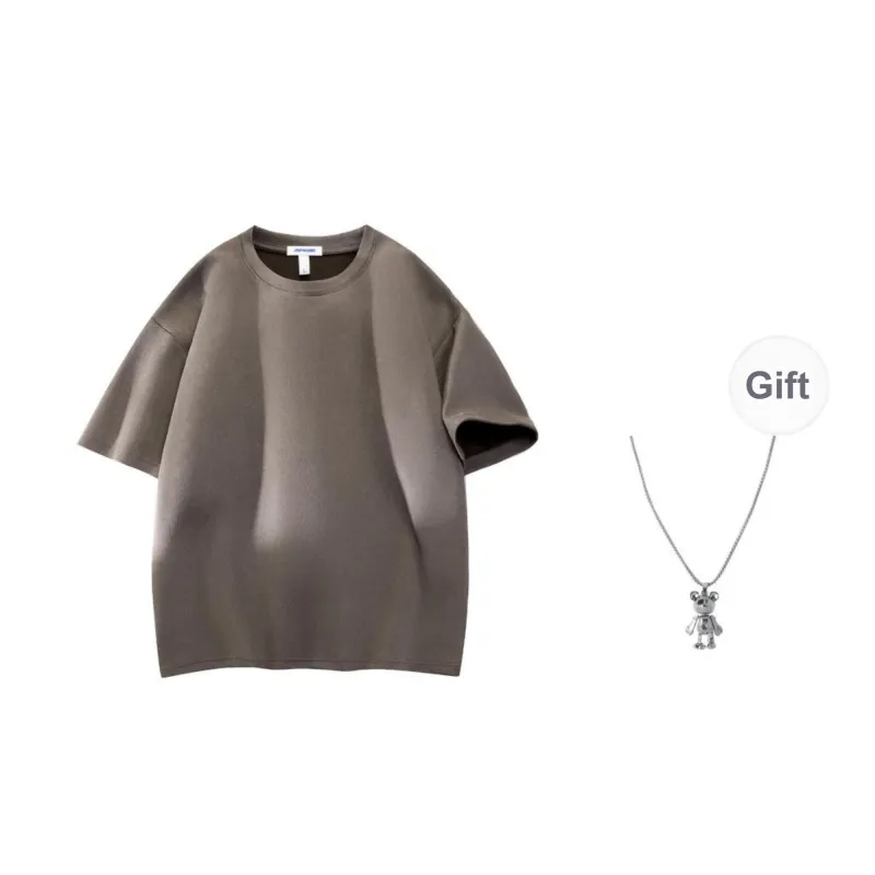 JEANSWEST T Shirt Comes With Bear Necklace Unisex-12