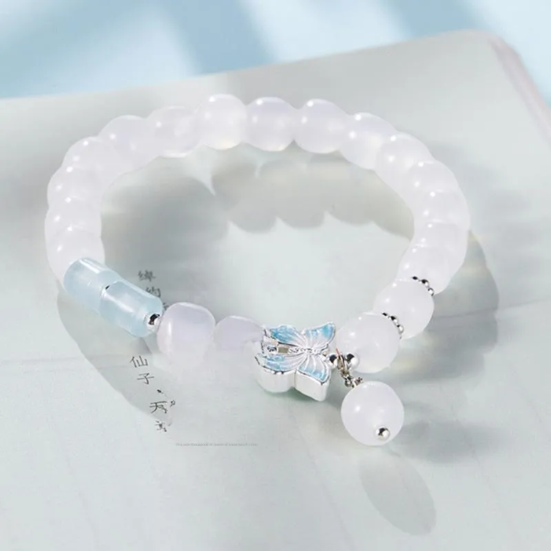 Suddenly Lucky Chalcedony Bracelets Women's-5