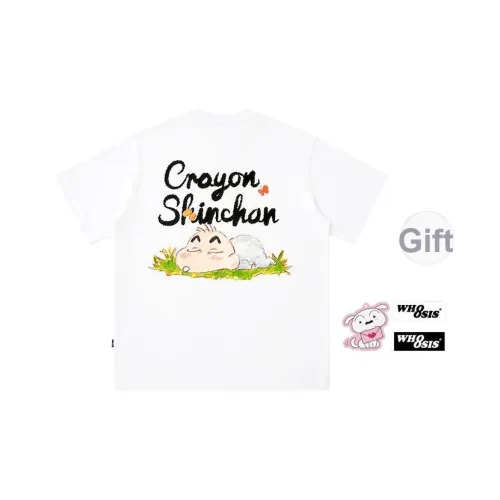 WHOOSIS X Карандаш SHIN Chan Коллаборация Серия T Рубашка Унисекс
