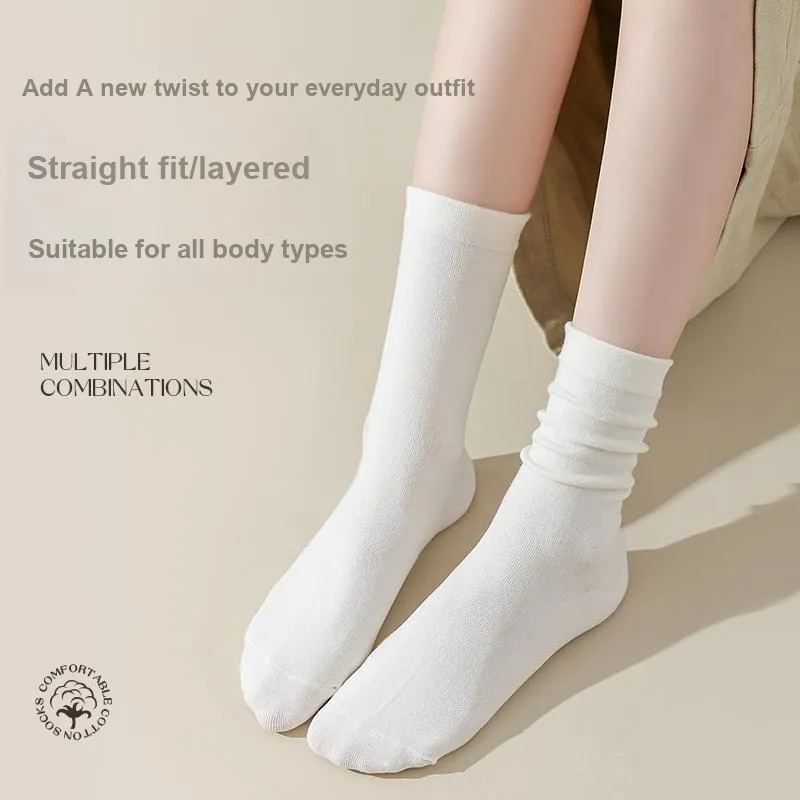 Caramella Mid Calf Socks Women's Combo Set-1
