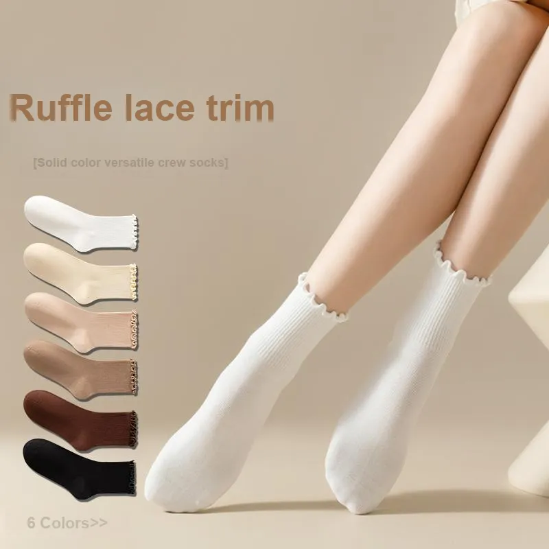 Top Melon Mid Calf Socks Women's 5 Pack-2