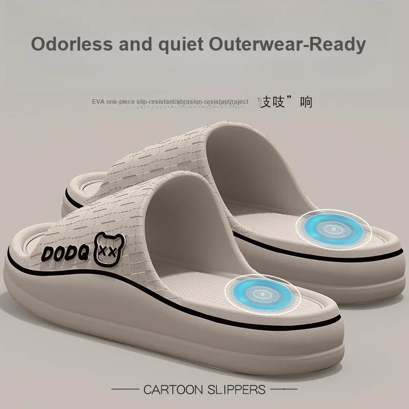 LUNNIFEIYA EVA Indoor All Season All Platform Quiet Squashy And Bouncy Feeling Slip Resistant Home Slippers-11