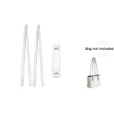 Glacier White[2 Pack Underarm Shoulder Strap 81cm+Pressure Relief Shoulder Pads]