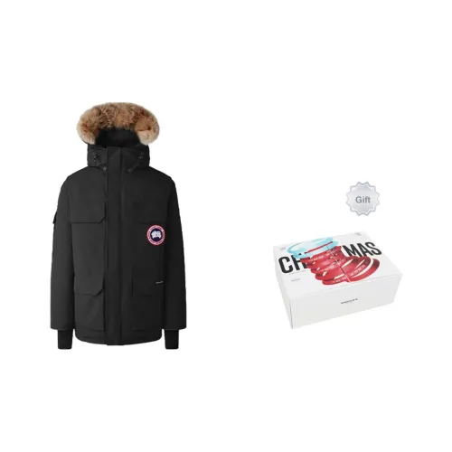 Canada Goose Expedition Series Пуховик Gift Box Set Парка Пальто Мужской Черный