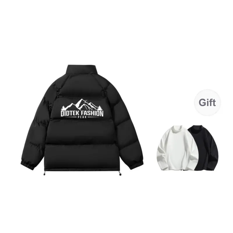 DIDTEK Puffer Jacket Unisex Comes With Sweatshirt-3