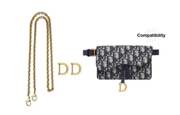 GUYI Microfiber Leather Bag Strap Accessory Women's Antique Gold