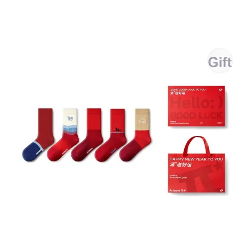 PRIMEET Носки Crew Мужские упаковка из 5 пар