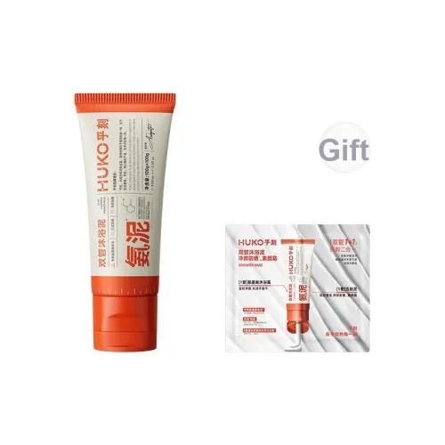 HUKO HuKe DUAL Tube Amino Acid Пузырьки для ванны Грязь Шампунь Гель