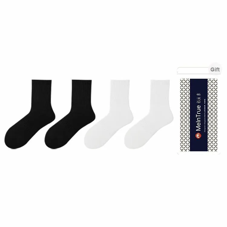 The First Name Element Mid Calf Socks Men's Gift Box Combination-8