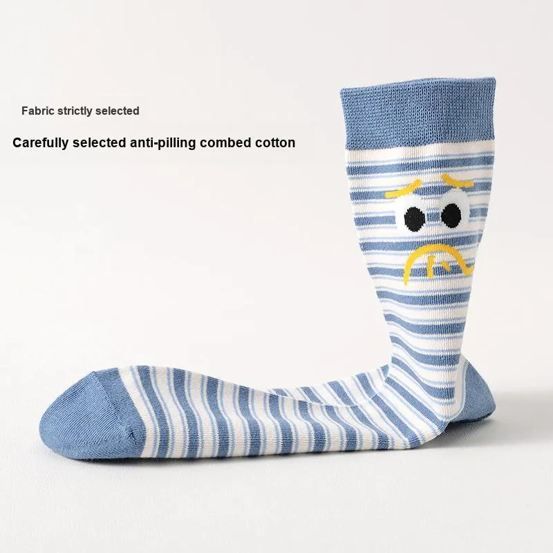 Yalu Mid Calf Socks Women's 4 Pack-5