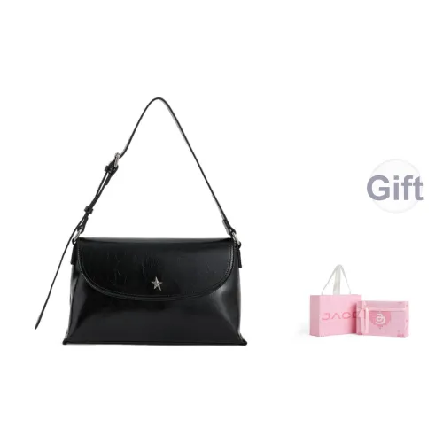 JACD ПУ (полиуретан) Студенты Вечеринка Универсальная Модная Сумка через плечо Стандартная Женская Мюнхенский черный Анкора красный