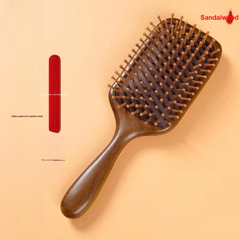 JOYTOUR Sandalwood With A Large, Voluminous Crown. Airbag Comb Massage Scalp-1