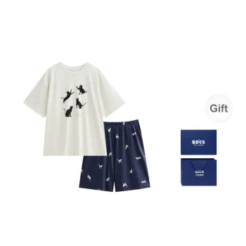 Peninsula City Pajama Set Men's Gift Box Set Royal Blue