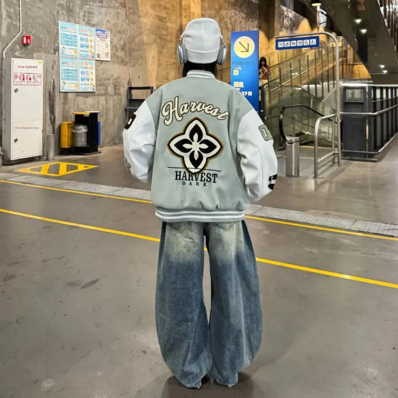 Universal Templates Baseball Jacket Unisex-7