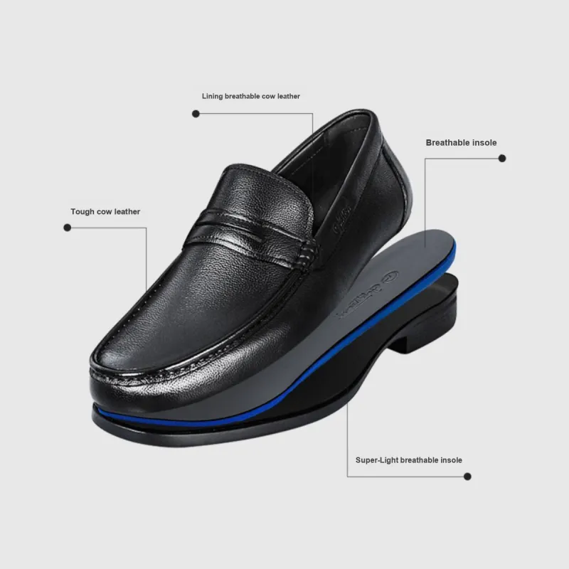 GOLDLION Loafers Men Black-3