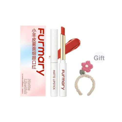 FURMARY Овечья шкура Узкий каблук Помады Мягкий матовый Легко смешивается