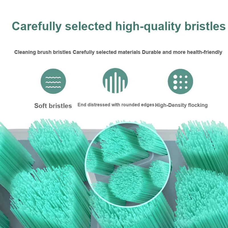 EIYEAH Compatible With Xiaomi T300/T500m Home Lite Toothbrush Heads Adults Unisex Hair Cleaning All Replacement-13