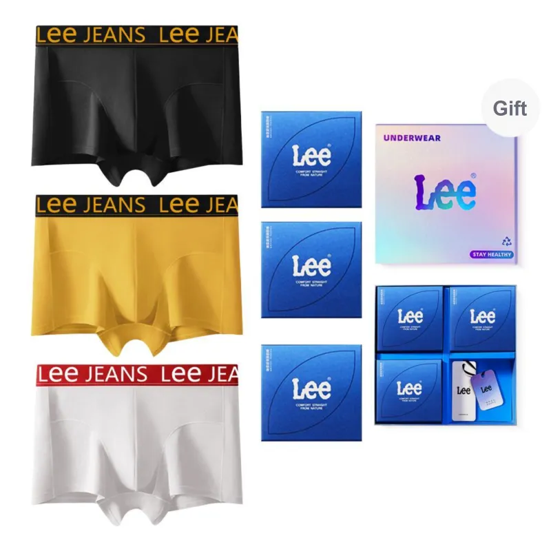 Lee Classic 101 Underpants Men's Box 3 Pack-14