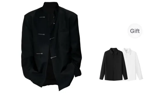 PAINT STAIN Jackets & Coats Unisex Classic Black