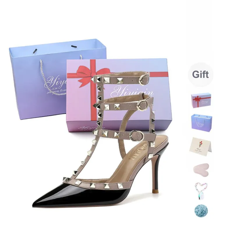 Take The Qin Slim Heel High Heels Women's-13