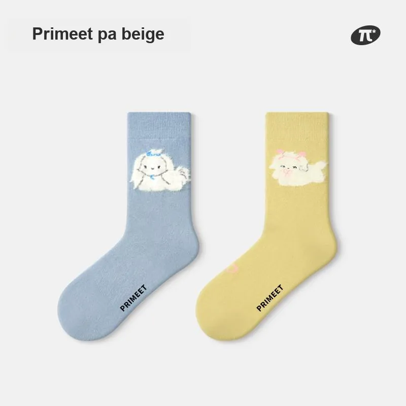 Primeet Mid Calf Socks Women's 5 Pack-1