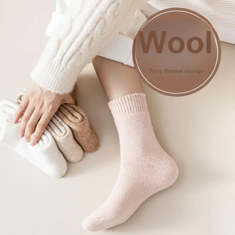 MIIOW Mid Calf Socks Women's Combo Set-18