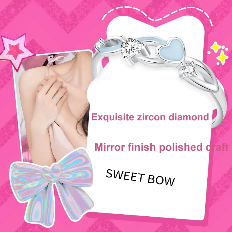 Barbie Synthetic Cubic Zirconia Rings Unisex-1