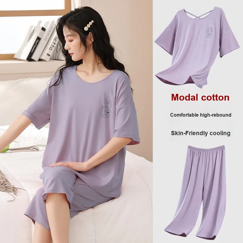 MADALLO Pajama Set Women's Violet-1