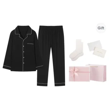 FREELASS Pajama Gift Box Men's Comes With Cotton Socks And Handwritten Greeting Card