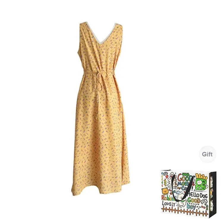 HAPG Sleeveless Dresses Women's-22
