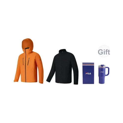 FILA EXPLORER Офис Повседневный Ветрозащитный Теплый Ветровка Мужской