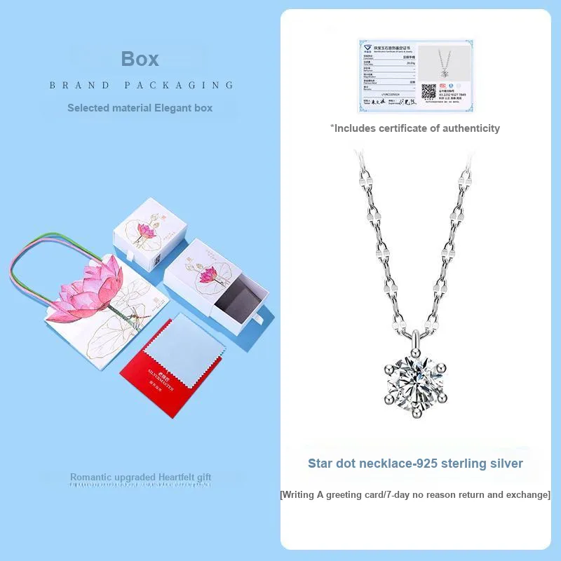 LAOYINJIANG 925 Sterling Silver Necklaces Women's-2