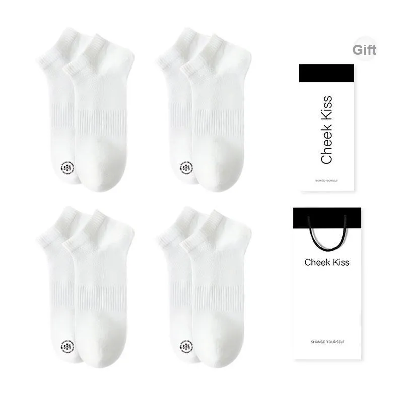 Cheekkiss Ankle Socks Men's Box 4 Pack-6