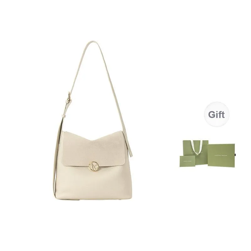 VANESSA HOGAN Cow Leather Crossbody Bag, Shoulder Bag Women's-0