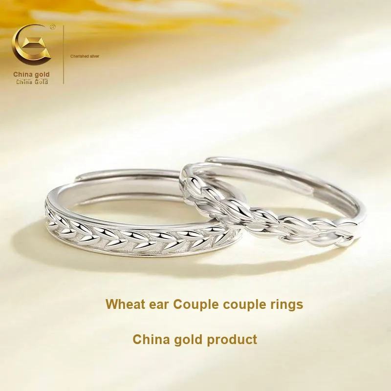 ZSY S925 Ring Couple Rings Unisex-2
