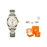 Steel Band White Dial[Orange Heart Orange Box]