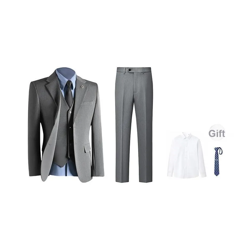 H YXIANG Мужские Деловые Костюмы