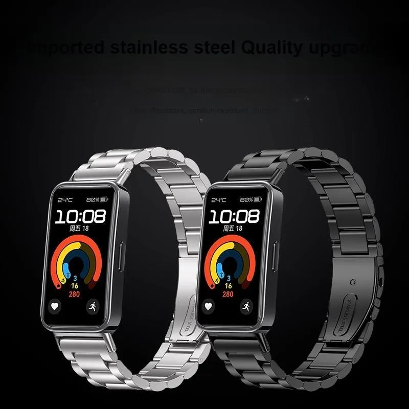 Fly Huawei Compatibility Watch Band Made Of Steel-2